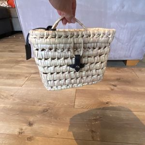 Fendi vintage wicker handbag